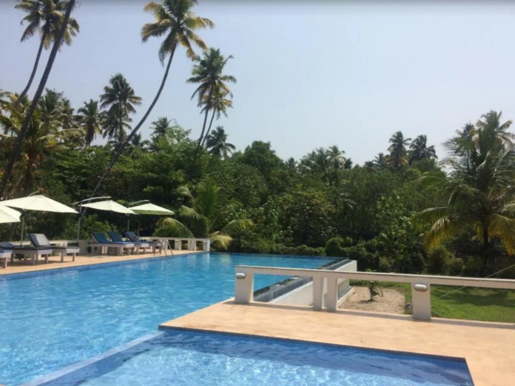 Abad Turtle Beach Resort wedding setup photo