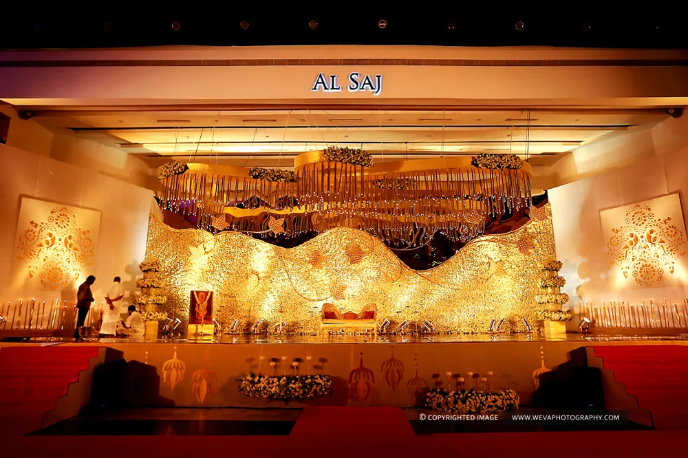 Al Saj Convention Centre in Thiruvananthapuram wedding setup photo