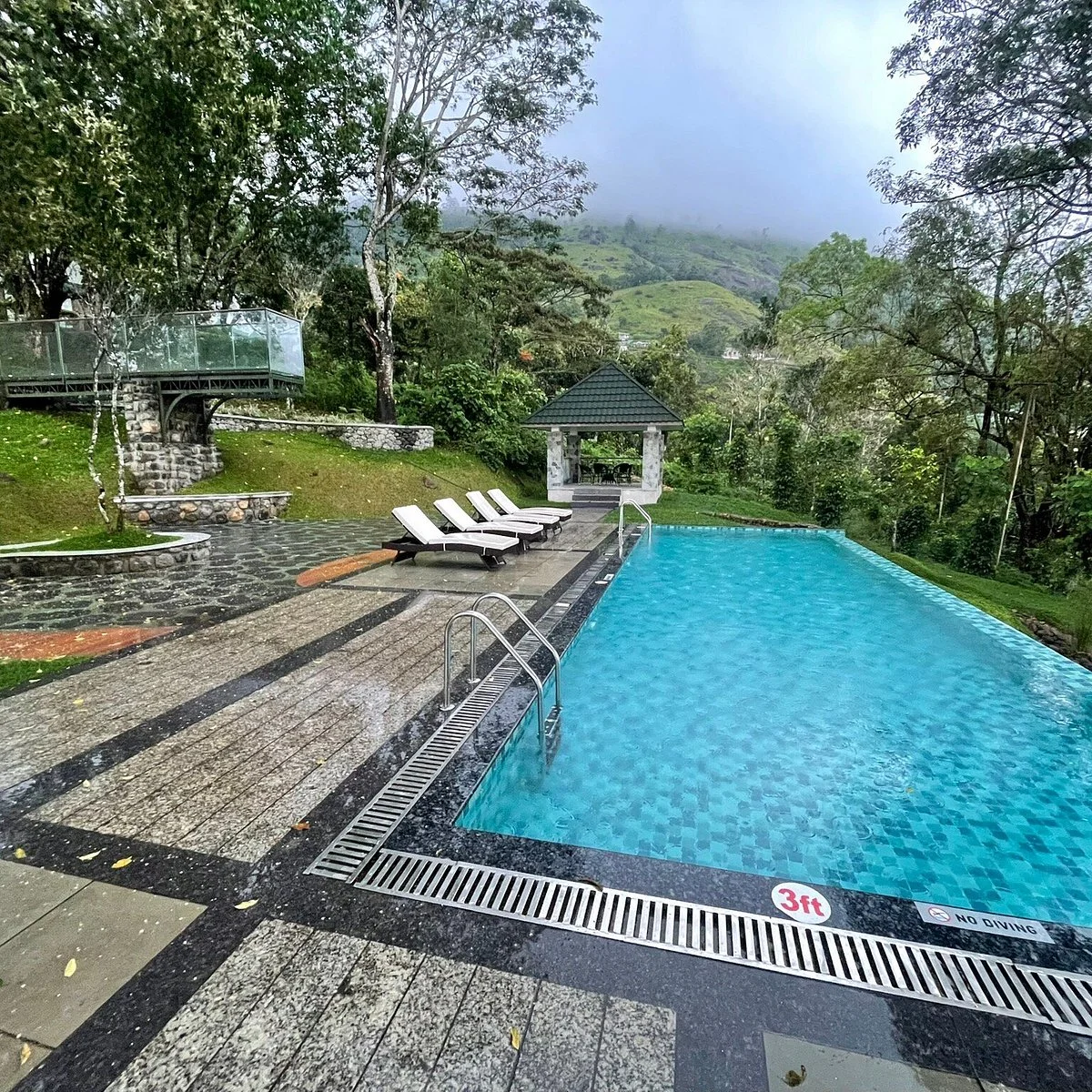 Ambady Resort In Munnar wedding setup photo