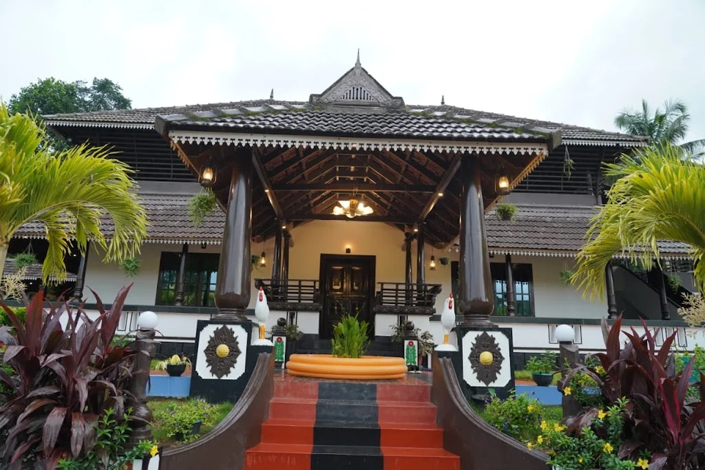 Arayathu Heritage Villa wedding setup photo