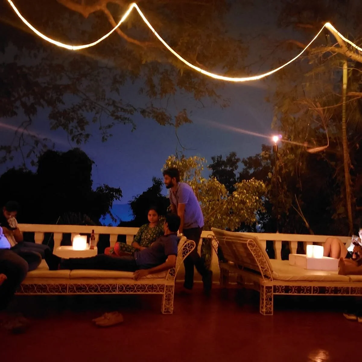 Club Cubana wedding setup photo