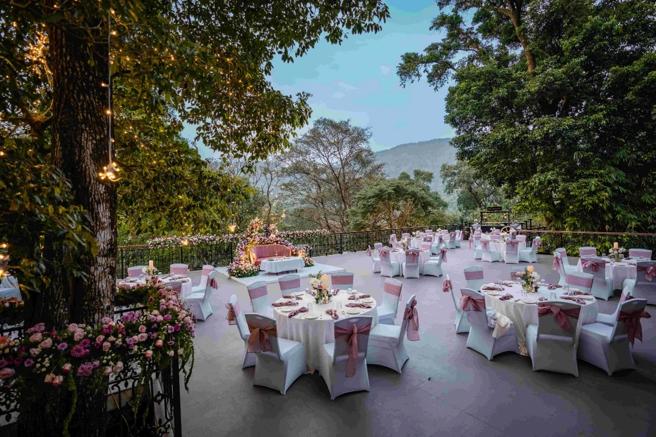 Coorg Wilderness Resort & Spa wedding setup photo