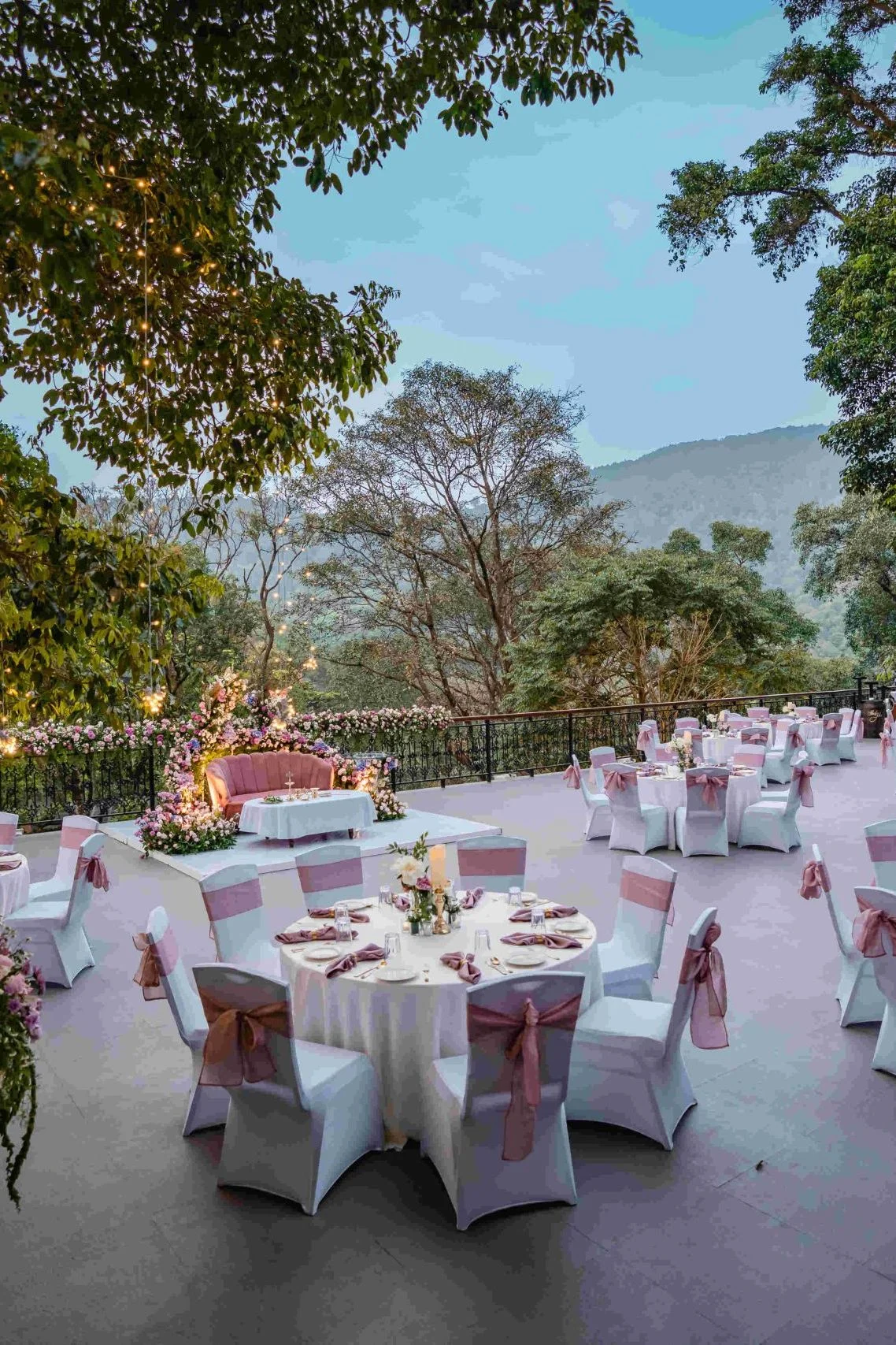 Coorg Wilderness Resort & Spa wedding setup photo