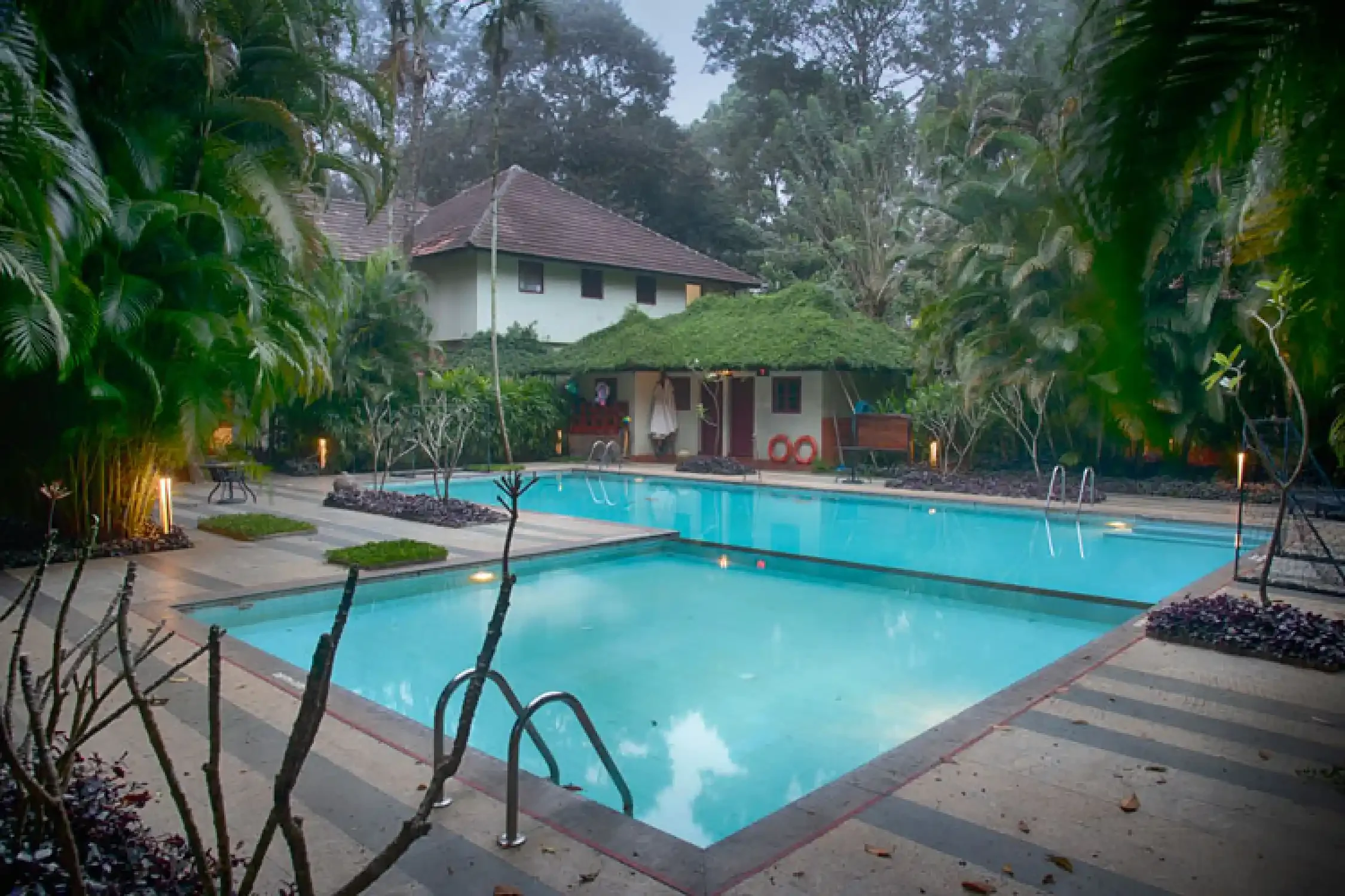 Experience Magical Charm: Enjoy Your Love Celebration at Greenwood Resort wedding setup photo
