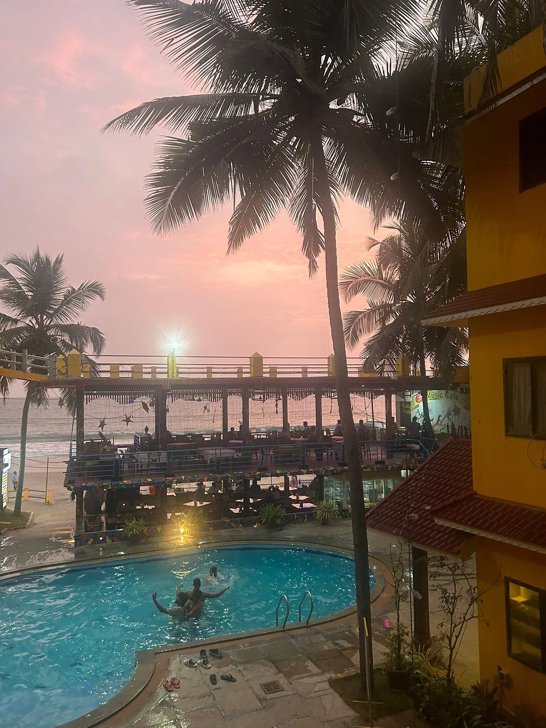 Jeevan Beach Resort In Kovalam wedding setup photo