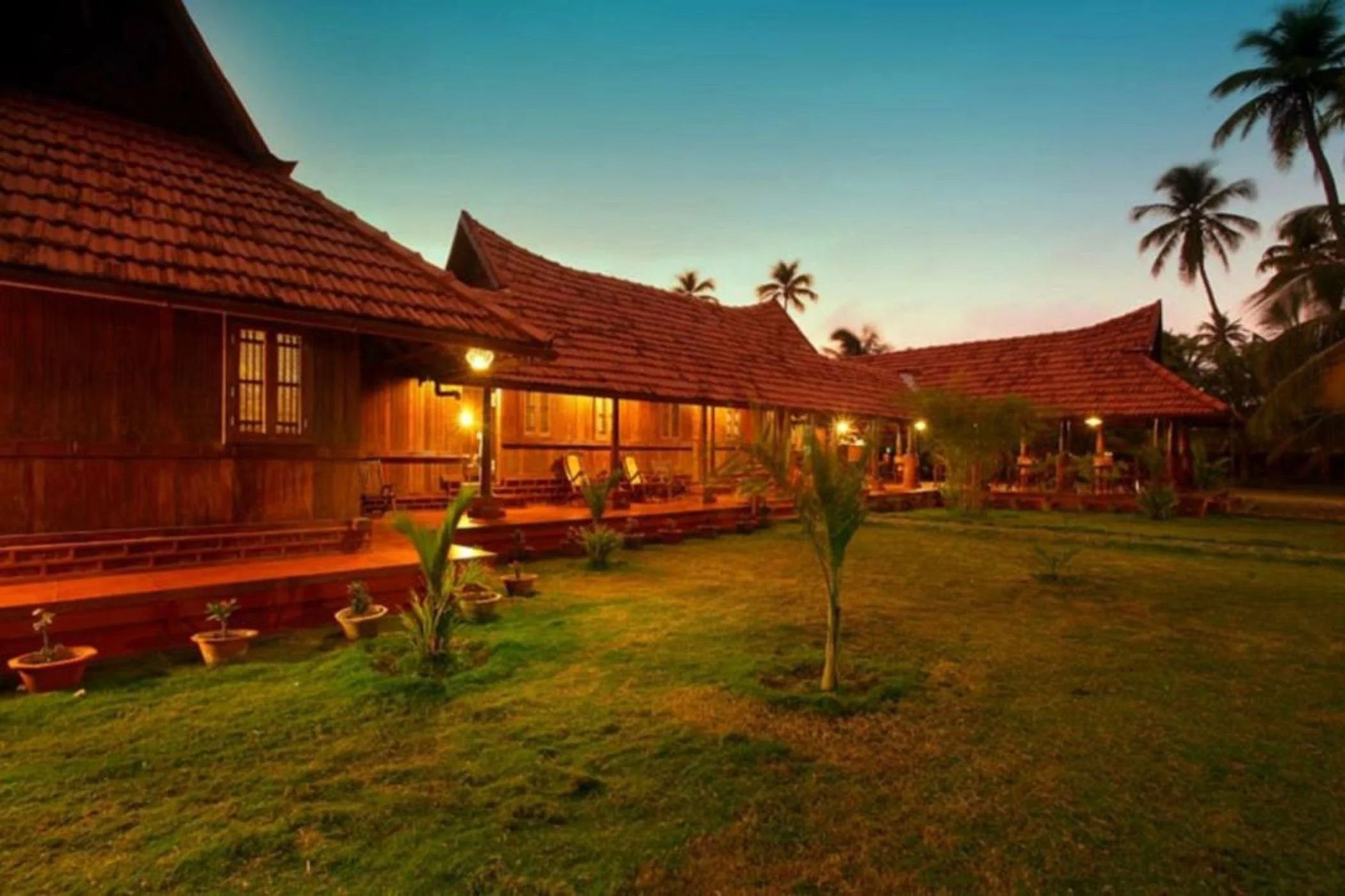 Kondai Lip Backwater Heritage Resort in alappuzha wedding setup photo