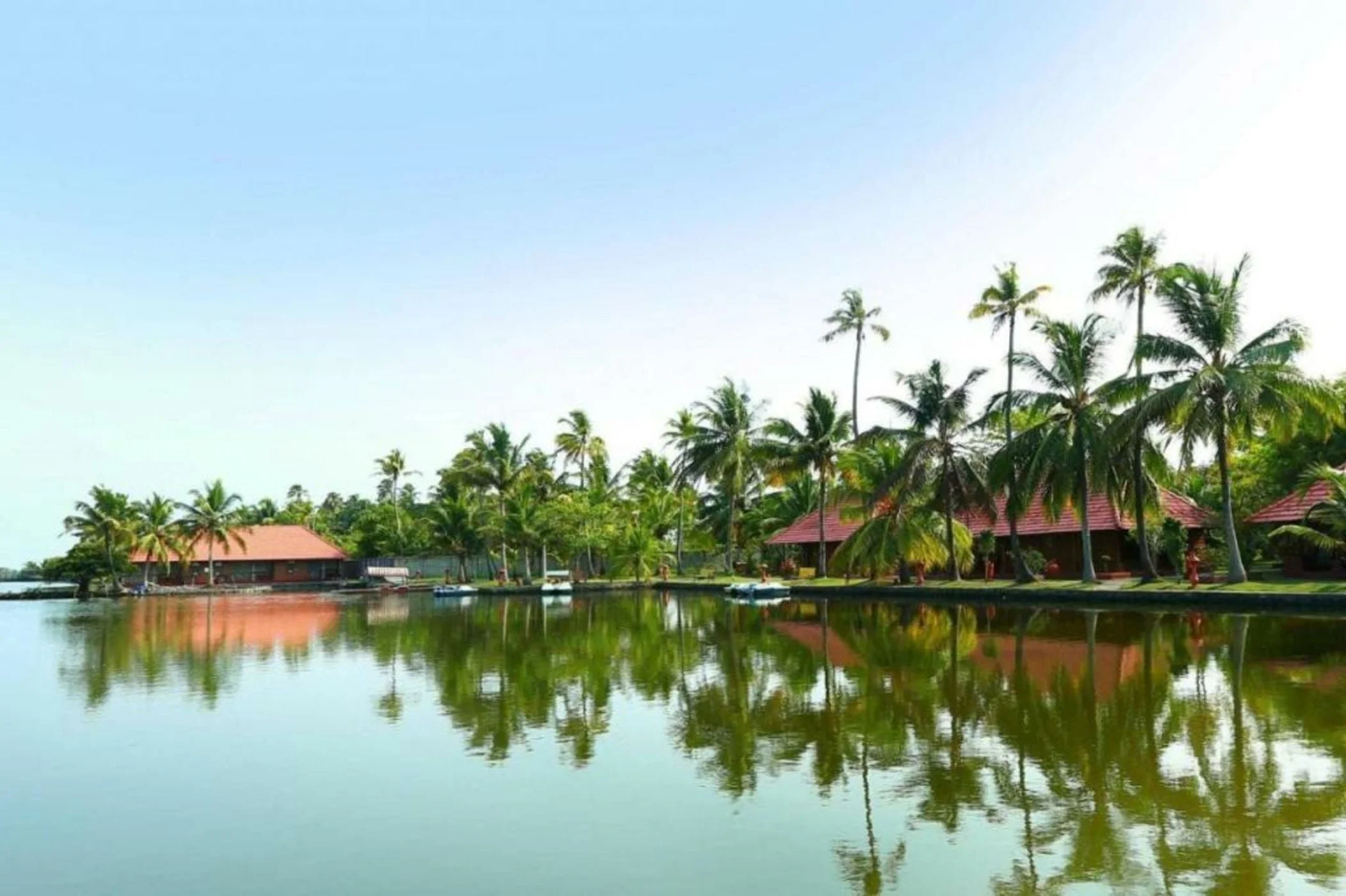 Kondai Lip Backwater Heritage Resort in alappuzha wedding setup photo