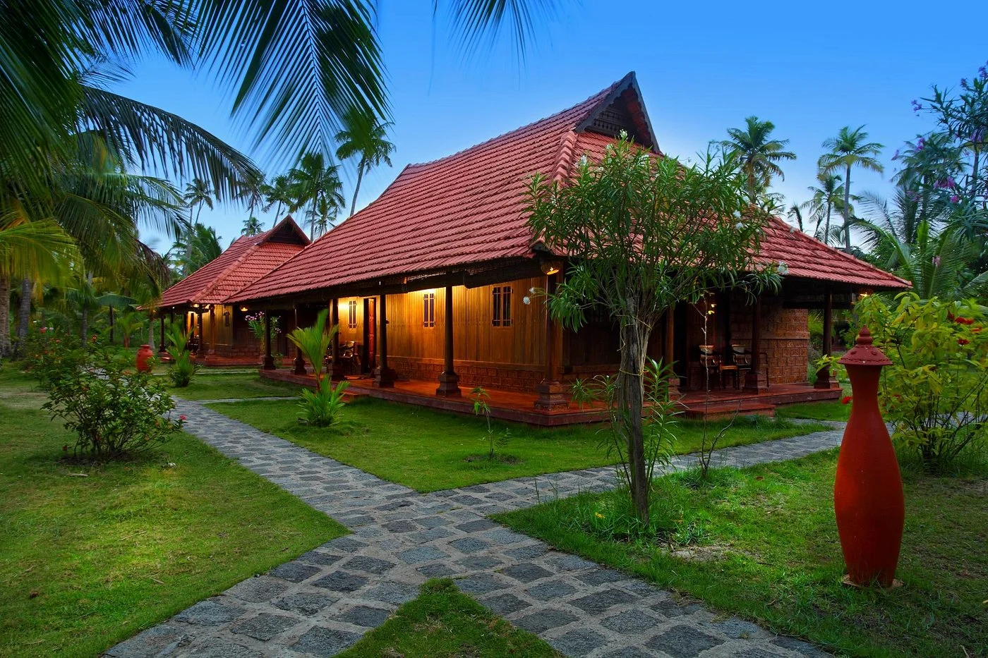 Kondai Lip Backwater Heritage Resort in alappuzha wedding setup photo