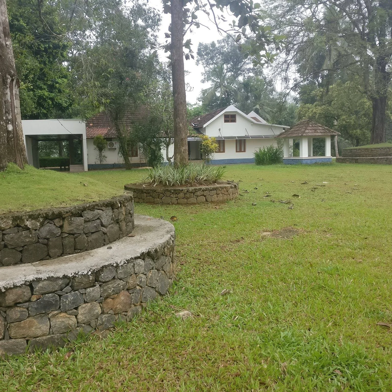 Koottiyaniyil Heritage Home  In Kottayam wedding setup photo