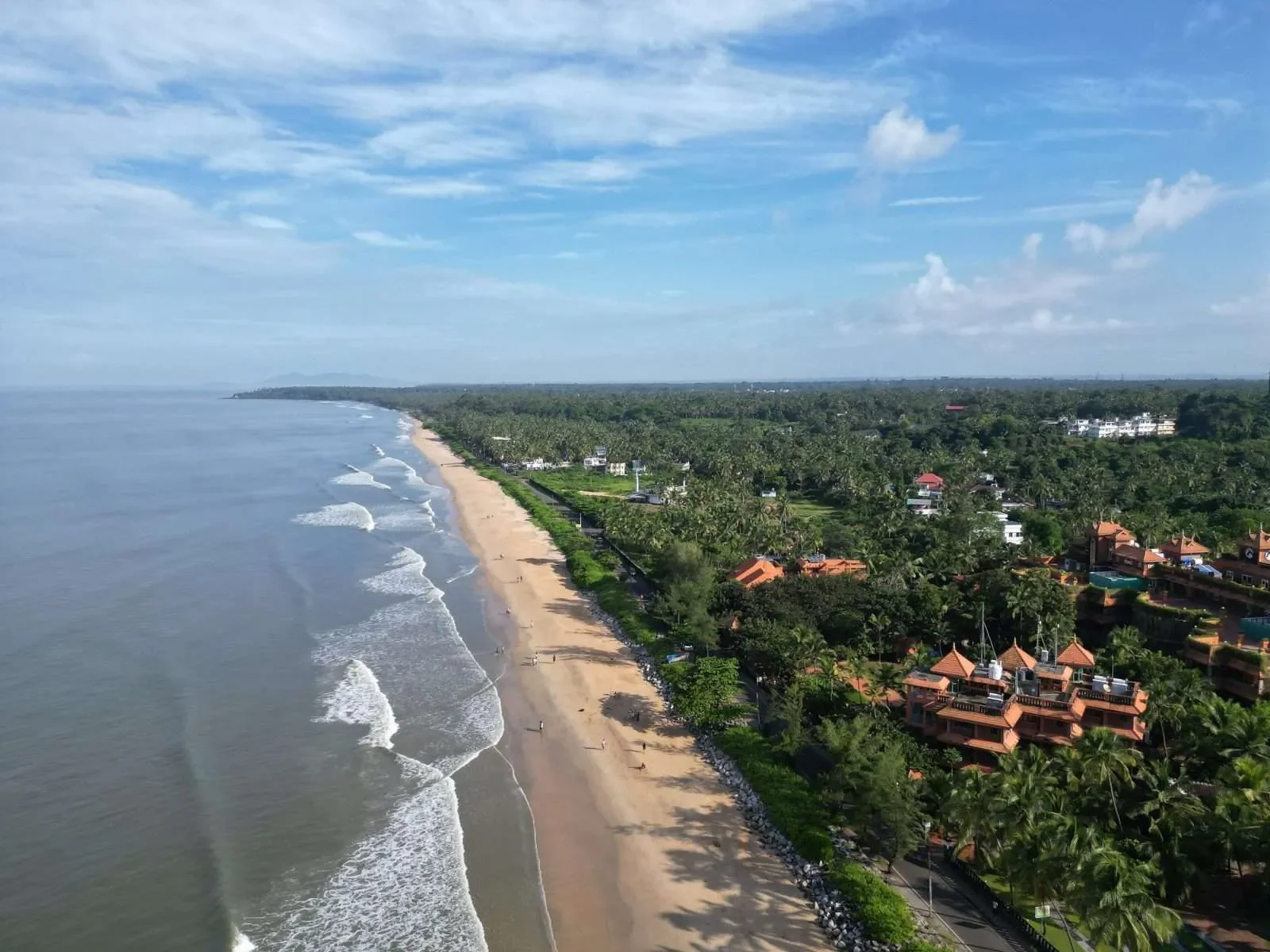 Krishna Beach Resort In Kannur wedding setup photo