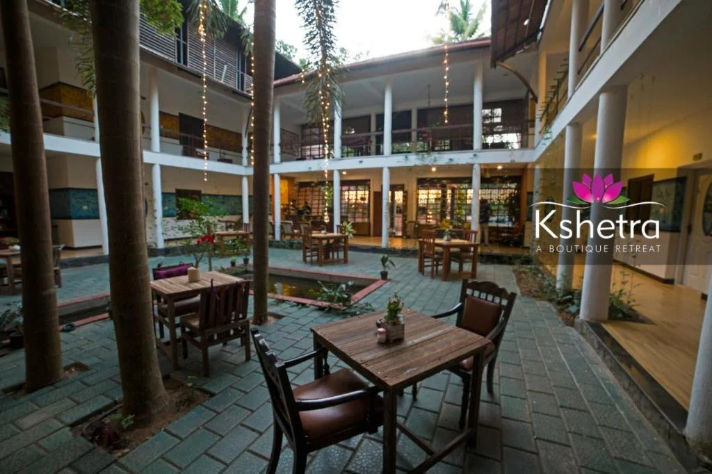 Kshetra Retreat In Varkala wedding setup photo