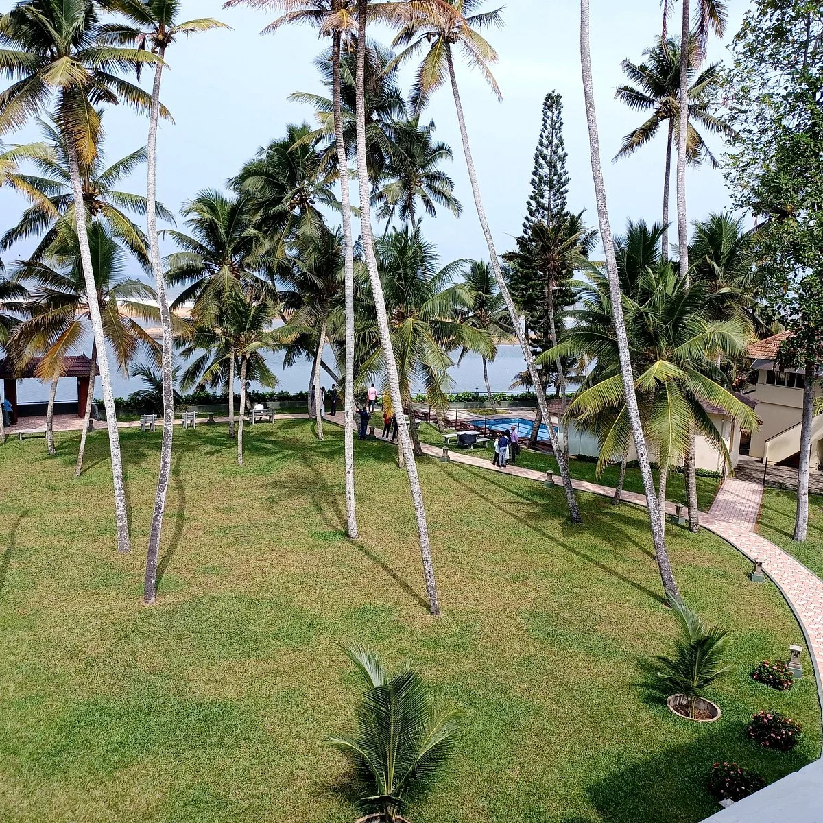 Lagoona Beach Resort in Thiruvananthapuram wedding setup photo