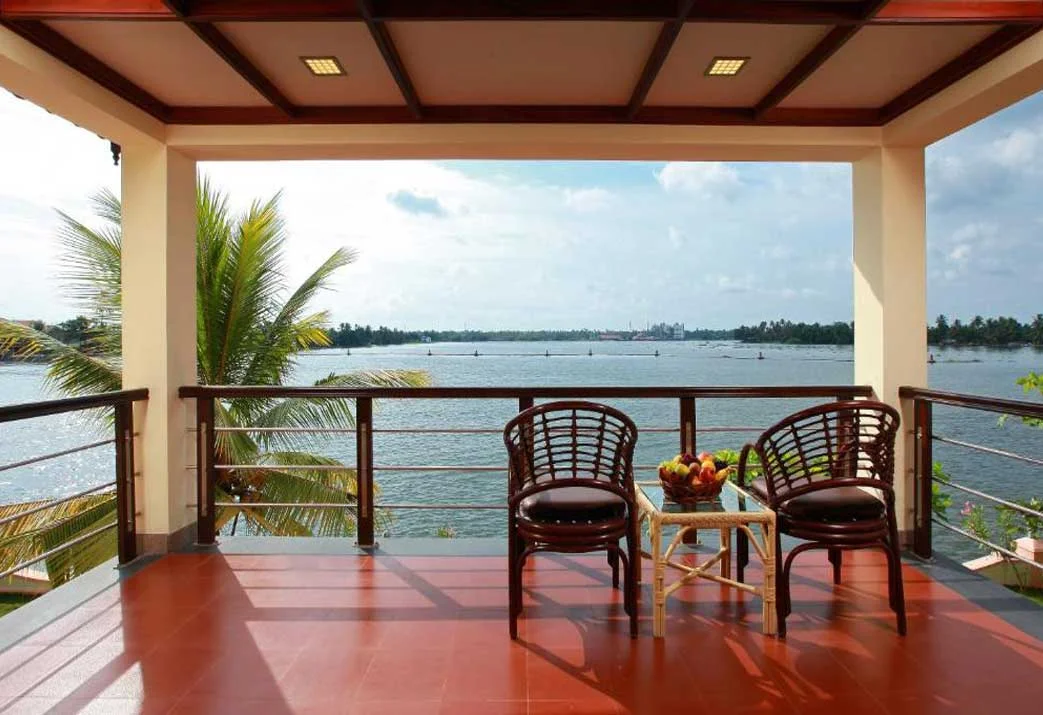 Lake Palace Resort Alleppey wedding setup photo