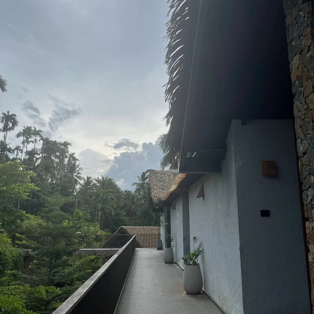 Meenakshi River Villa In Kottayam wedding setup photo