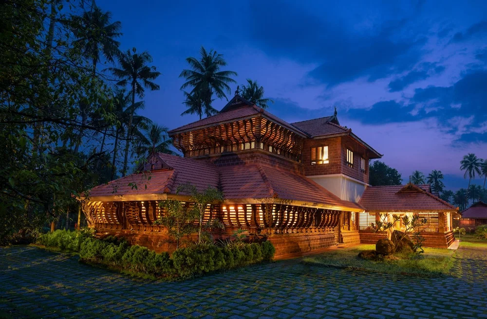 Neelambari Resort, Thrissur, Kerala wedding setup photo