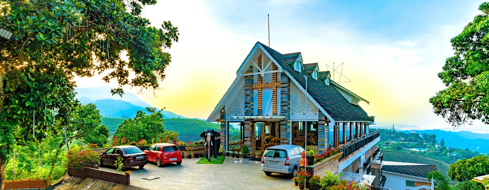 Parakkat Nature Resorts wedding setup photo
