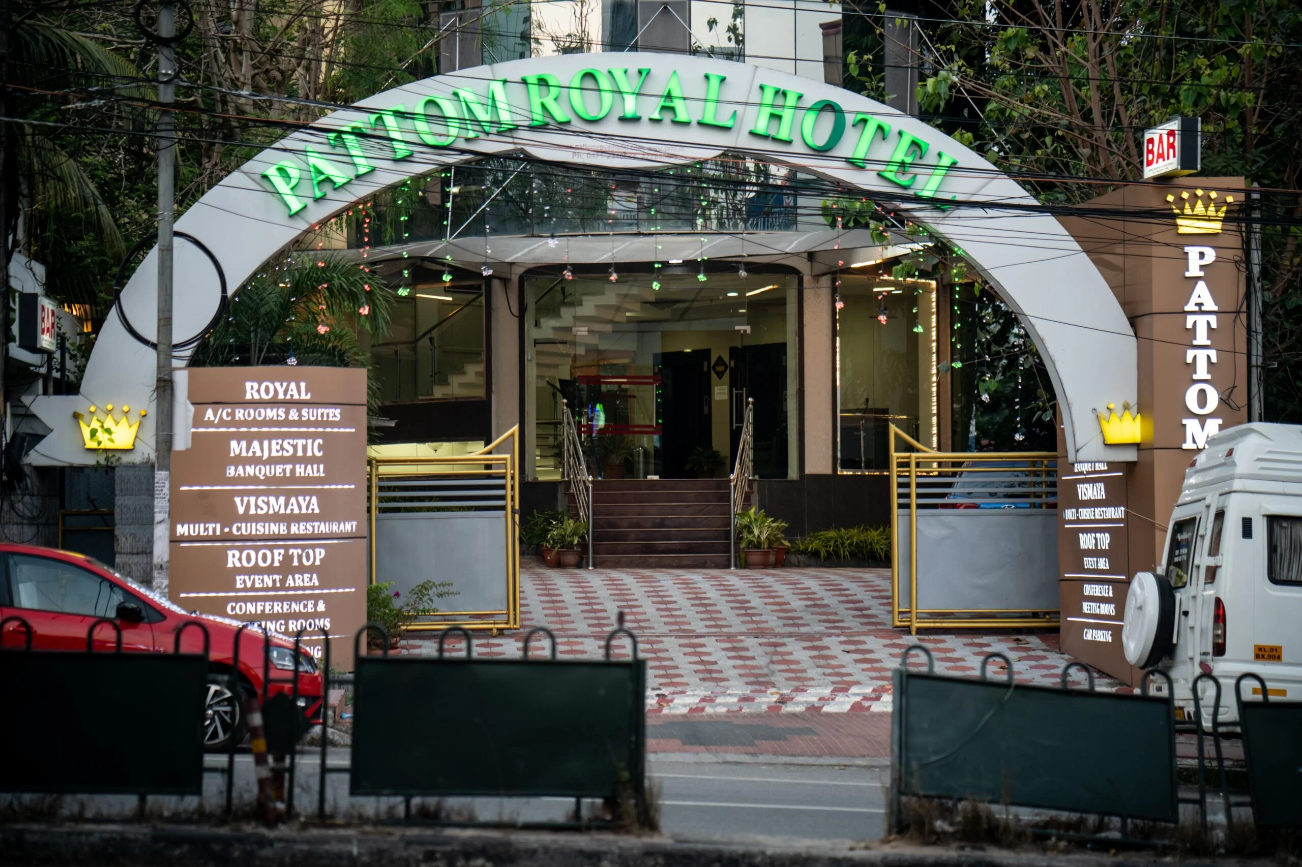 Pattom Royal Hotel In Thiruvananthapuram wedding setup photo