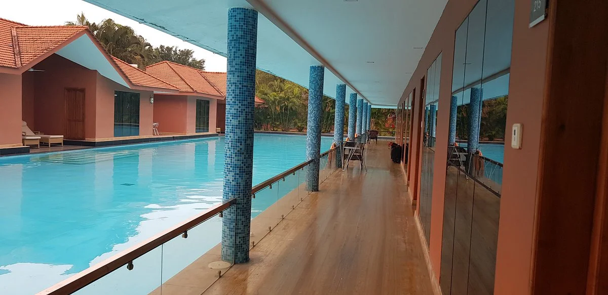 Saj Earth Resort & Convention Centre in Kochi wedding setup photo