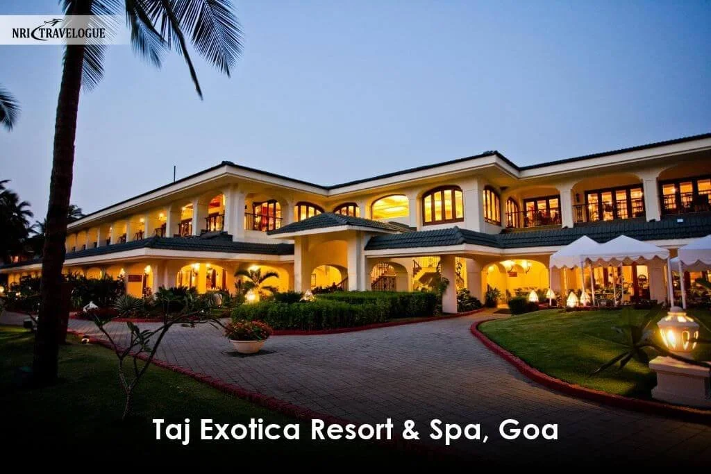 Taj Exotica Resort Goa wedding setup photo