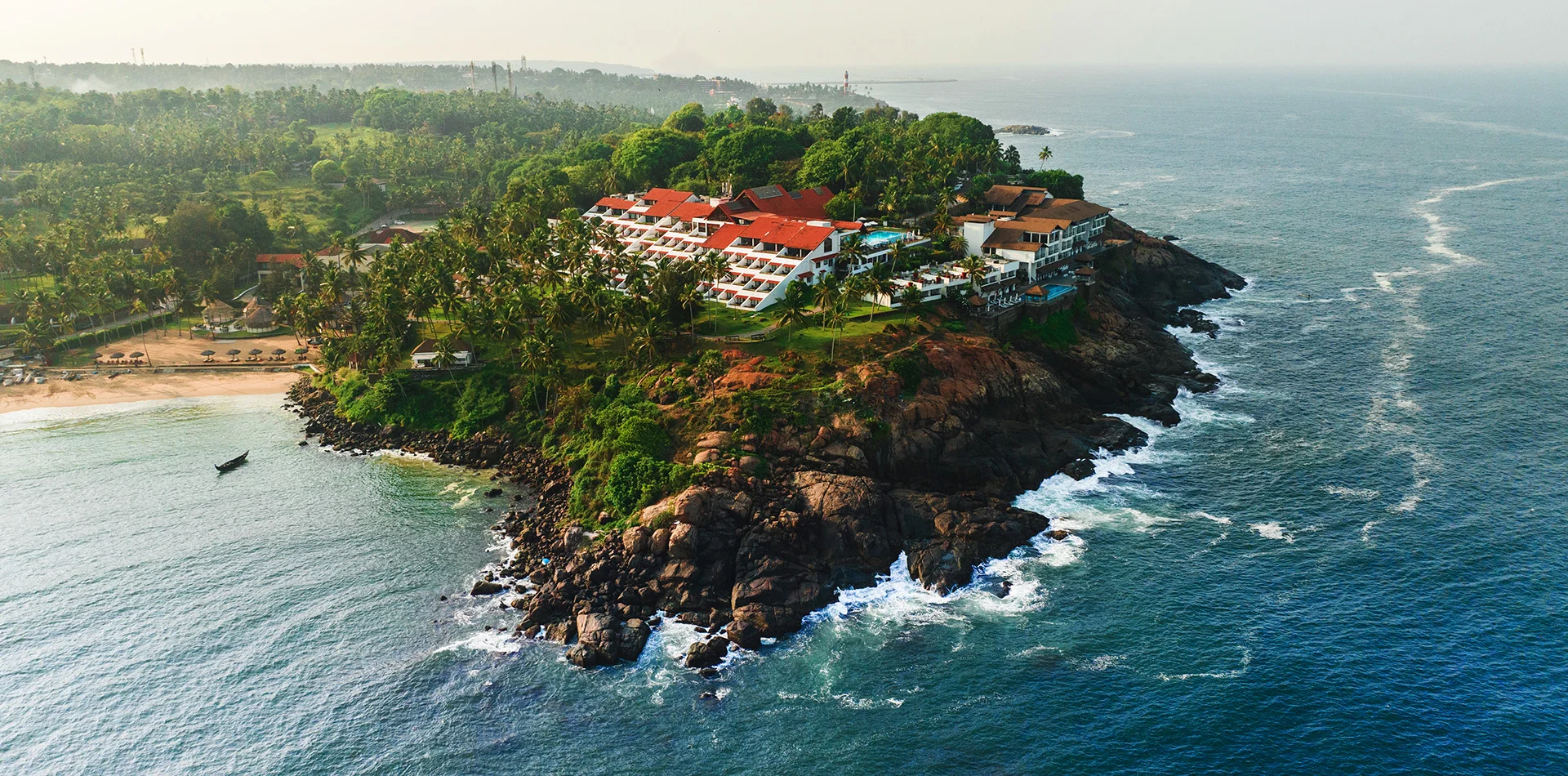 Leela Raviz Kovalam wedding setup photo