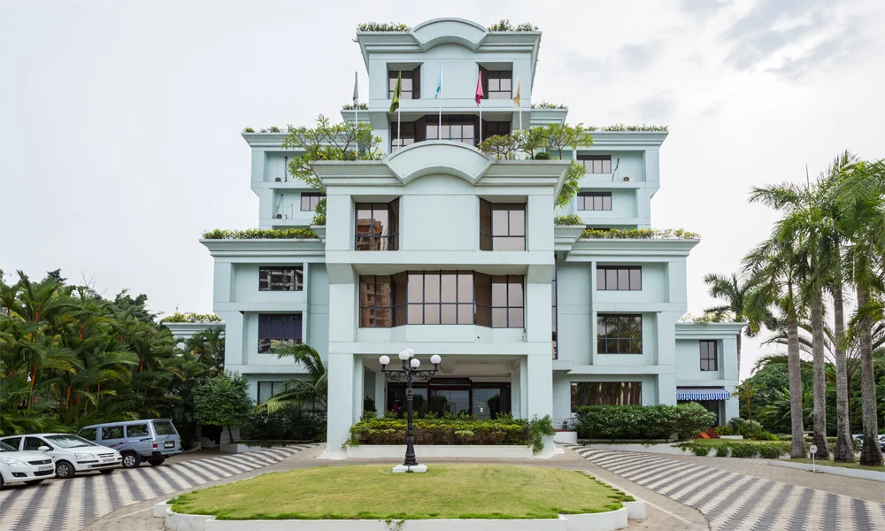 The Windsor Castle – in Kottayam, Kerala wedding setup photo