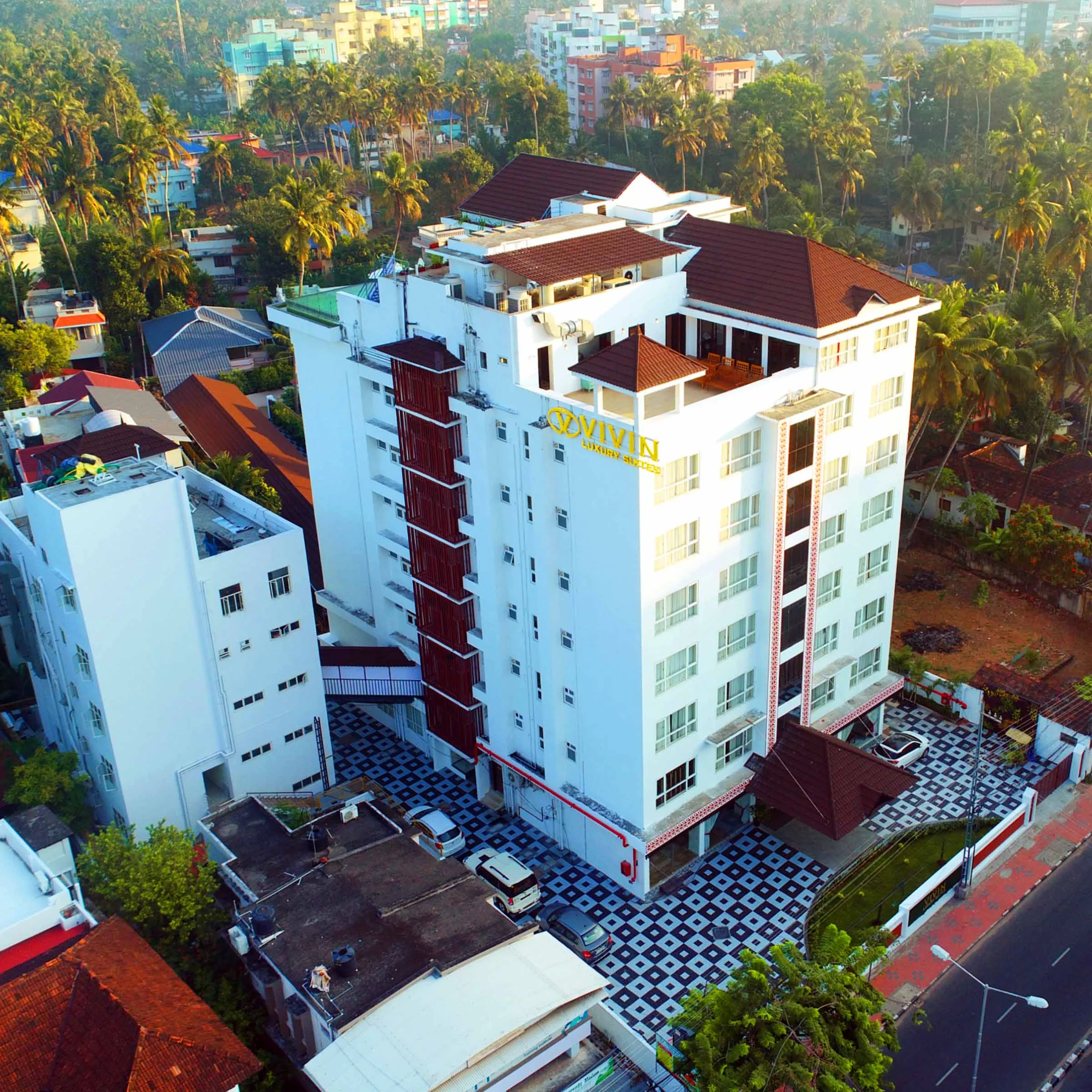 Vivin Luxury Suites In Trivandrum wedding setup photo