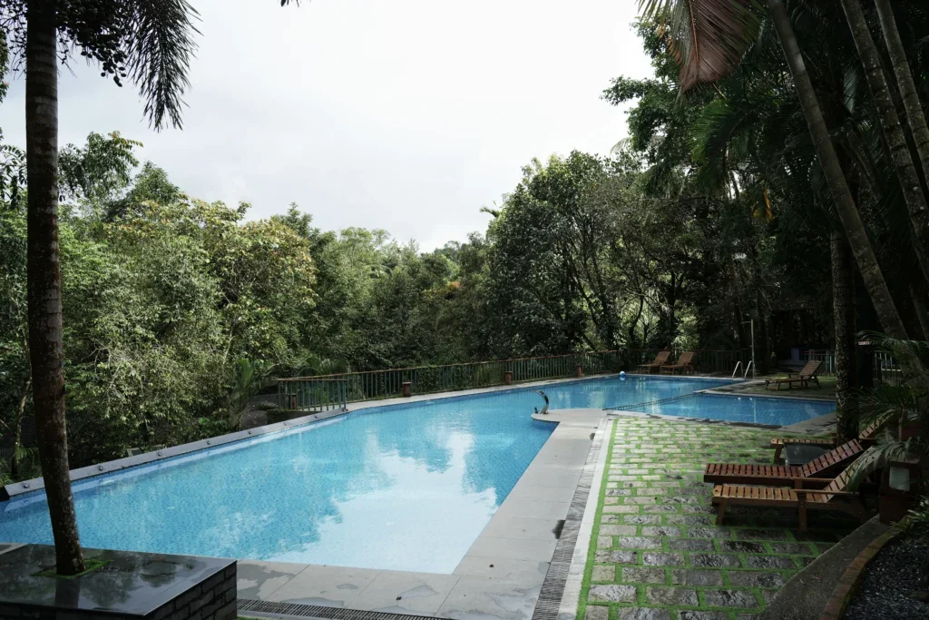 Wayanad Silverwoods Resort wedding setup photo