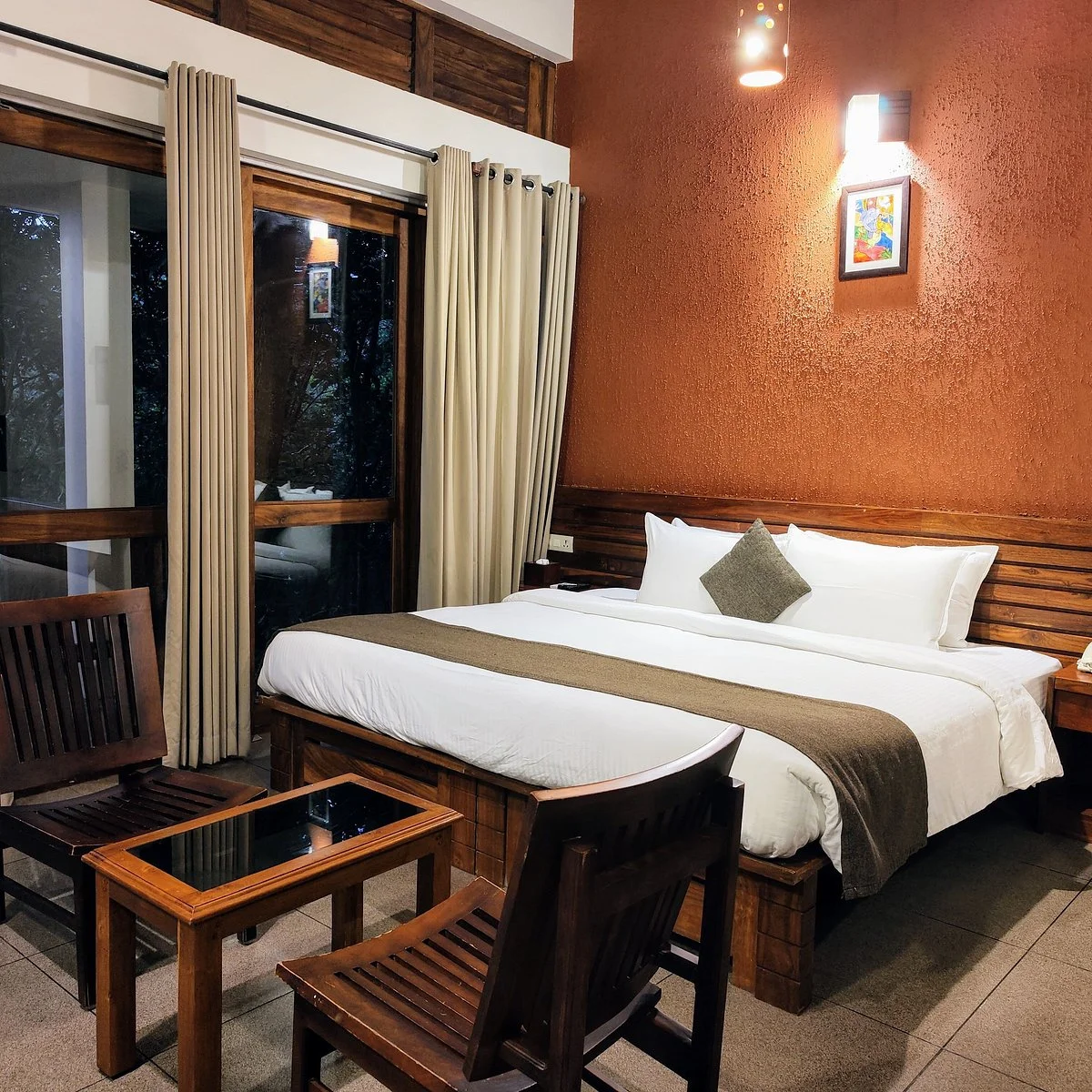 Wayanad Silverwoods Resort wedding setup photo